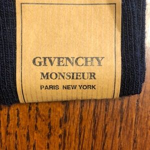 Vintage Givenchy Monsieur socks